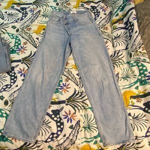 Agolde Criss Cross Denim Size 25
